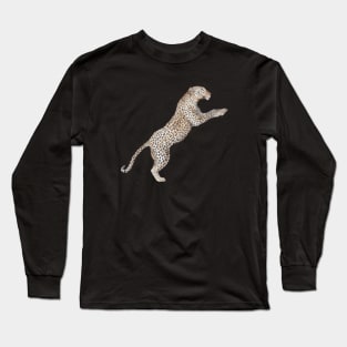 Leaping Leopard Long Sleeve T-Shirt